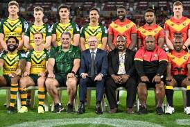 PM Anthony Albanese has a special connection with PNG and wants a team in the NRL. (Darren England/AAP PHOTOS)