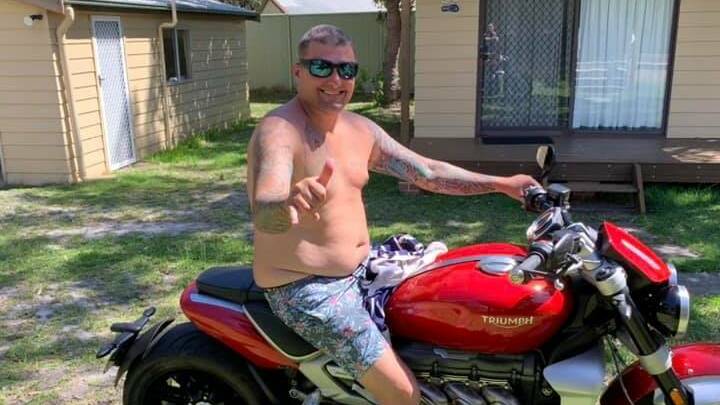 Beric 'Bez' Burns used his drug dealing in the Illawarra to find a million dollar nest egg for him and his partner. Picture from Facebook