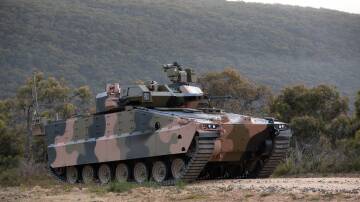 Illawarra steel will be used to armour Australia's future infantry fighting vehicles. Picture supplied/Department of Defence