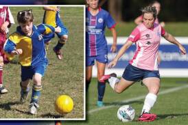 Kaleah Austin (inset), Dapto junior and now Stingrays legend, was over the moon following her old stomping ground Lakelands Oval being confirmed as the Stingrays new home base. Main picture by Adam McLean