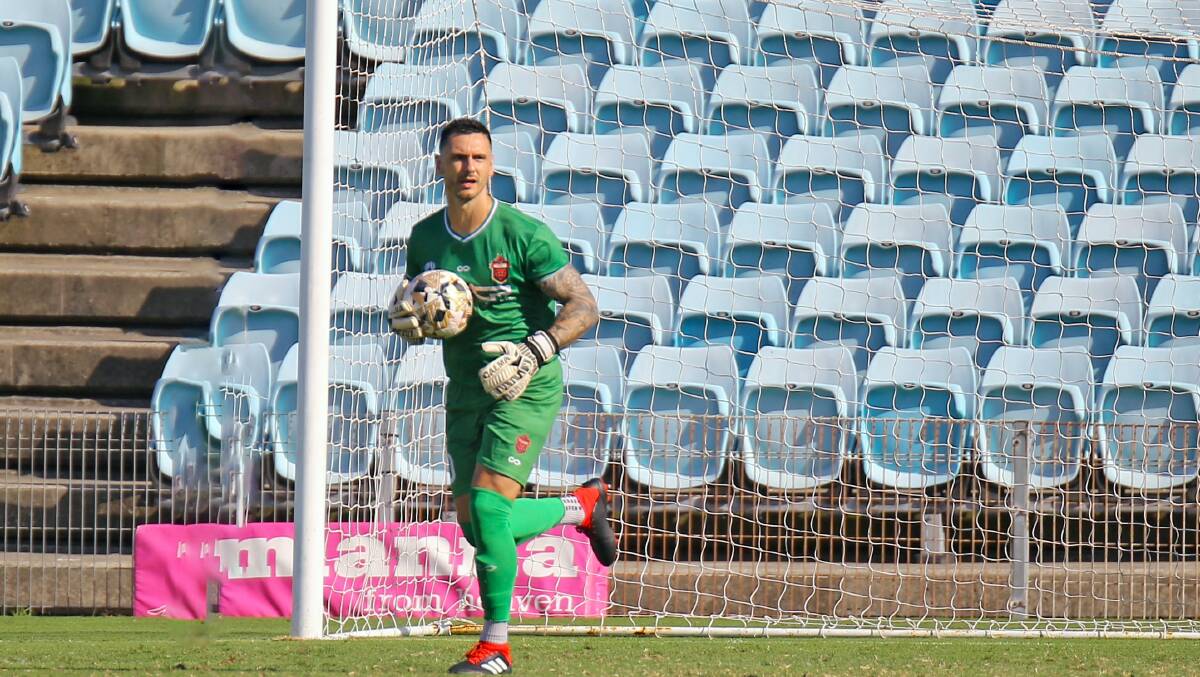 Vedran Janjetovic in action during last week's 2-0 loss to Western Sydney. Picture - Pedro Garcia Photography