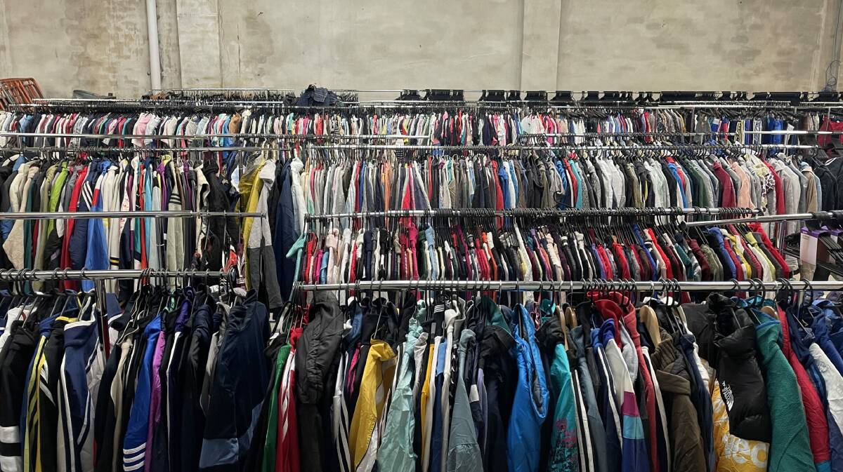 Organisers are bringing 9000kgs of clothes to the University of Wollongong over the weekend. Picture supplied