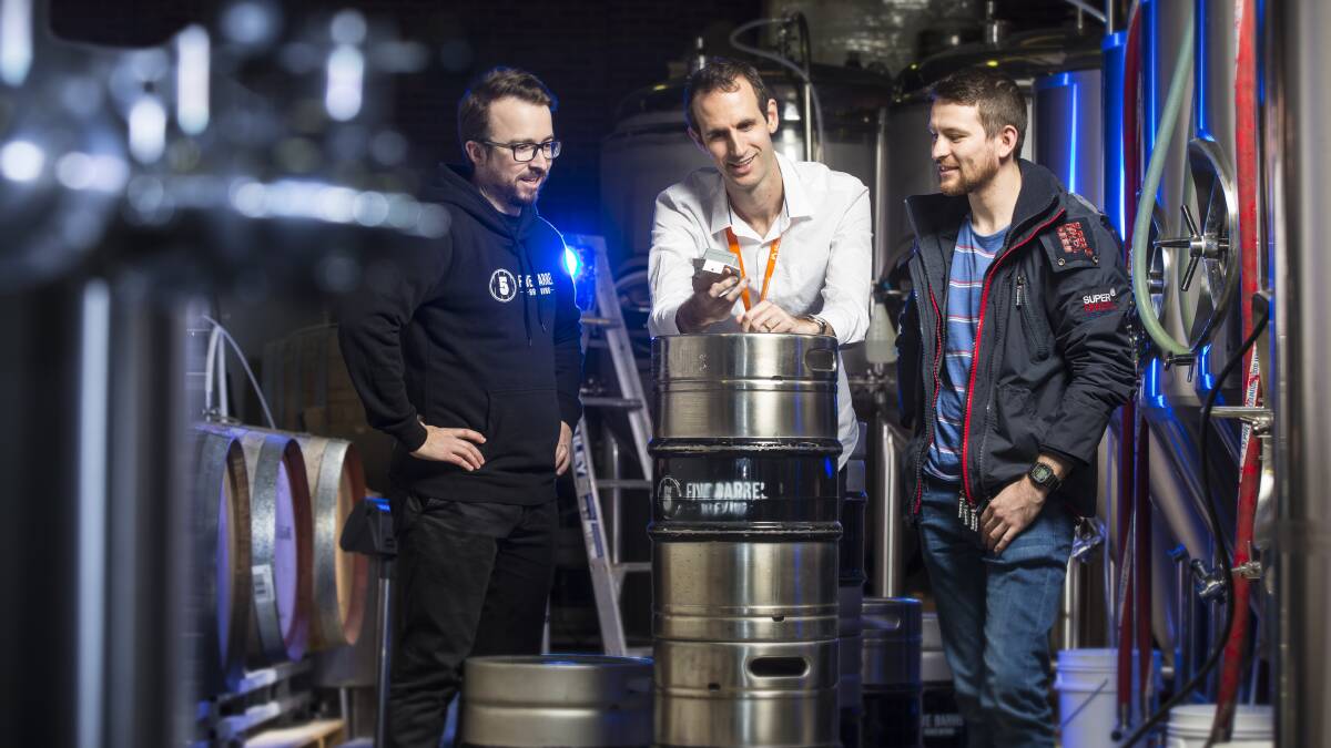 Binary Beer is operating out of iAccelerate at the University of Wollongong. Photo: Binary Beer