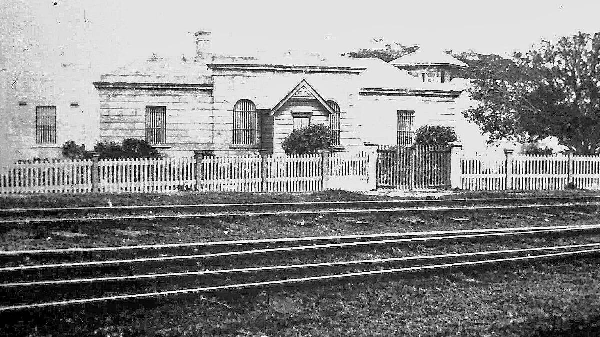 Old Wollongong Gaol: After closing in 1915, the building was demolished in about 1920 and the rubble was used to build houses for returned soliders. Picture: Supplied.