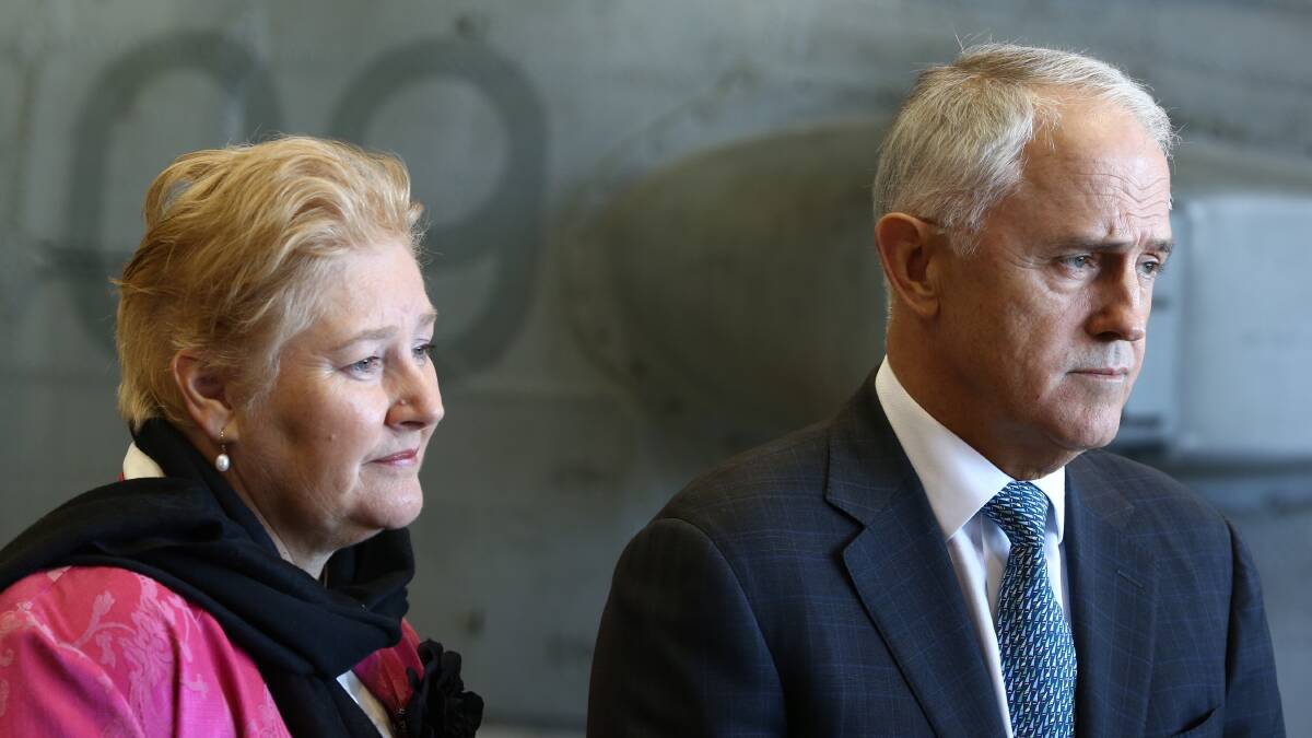 Gilmore MP Ann Sudmalis and Prime Minister Malcolm Turnbull in June. Picture: ANDREW MEARES