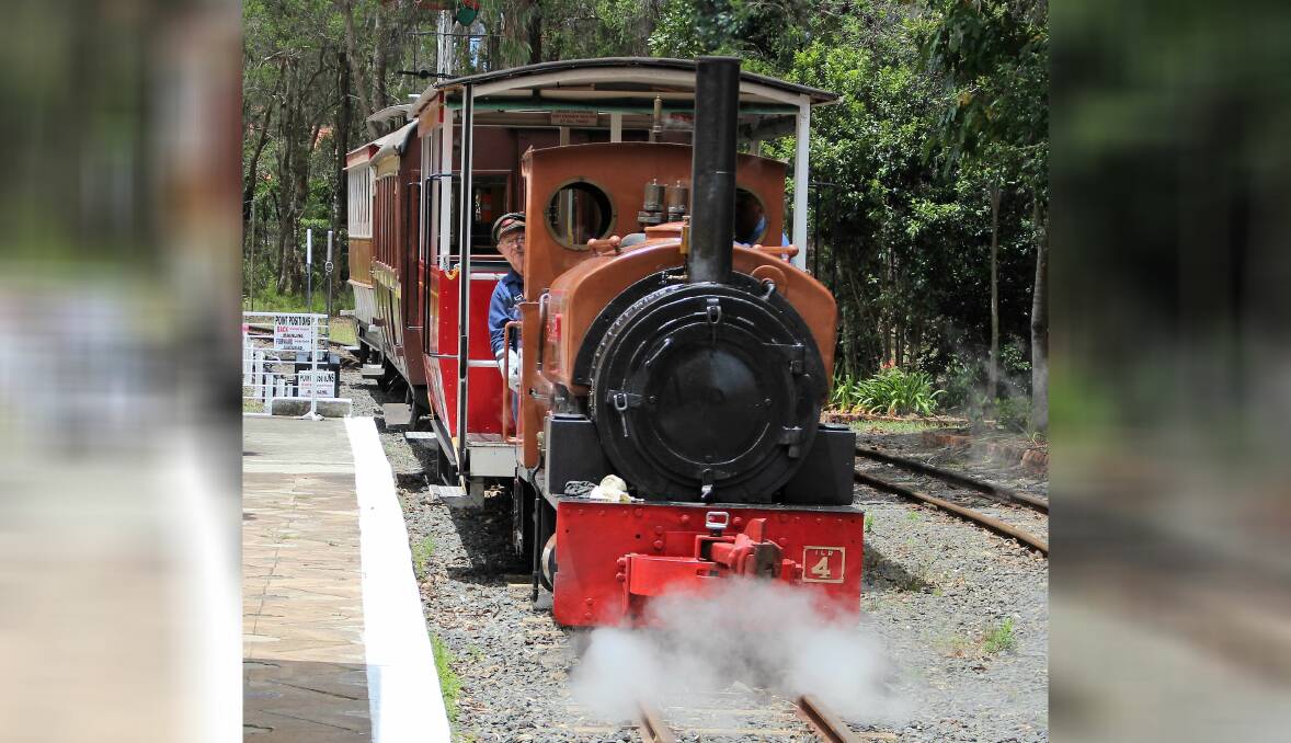 FUN DAY: 'Burra' (pictured) is a steam locomotive that worked at the former Corrimal Colliery hailing coal. The museum is located at 48A Tongarra Road, Albion Park Rail. Picture: Supplied