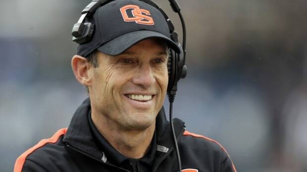 Once an object of a rapist's hatred: Mike Riley, former Oregon State University coach. Photo: Supplied
