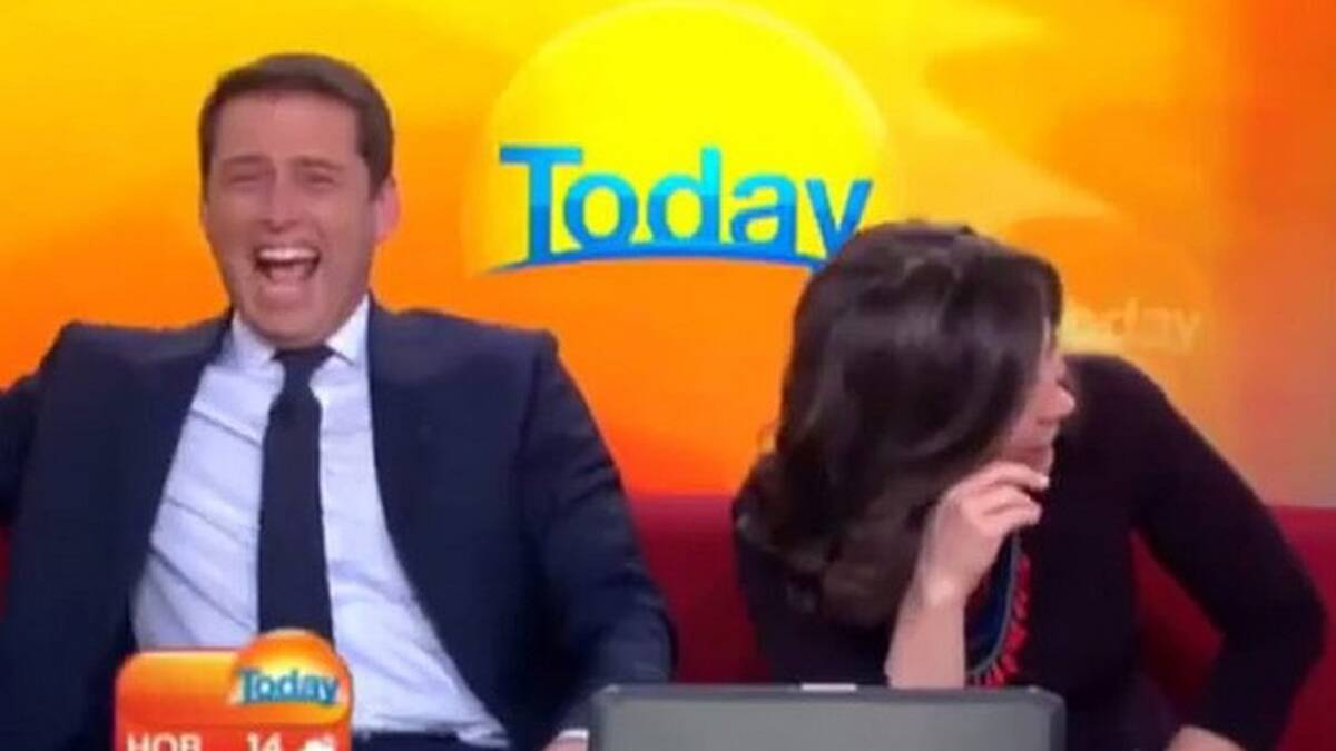 It is rumoured Wilkinson was paid just over half her Today co-host Karl Stefanovic's salary. Photo: Nine