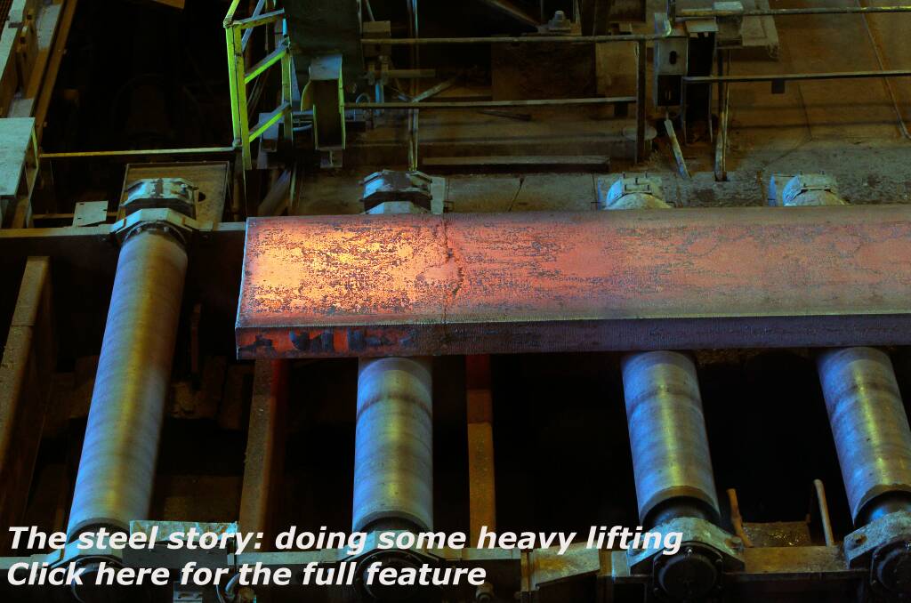 The steel story: doing some heavy lifting