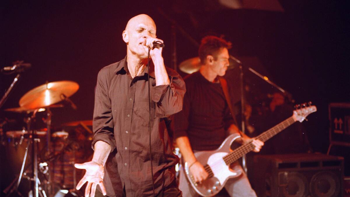 The Oils are being relit ... Midnight Oil have announced they will be touring the world in 2017. Photo: George Fetting