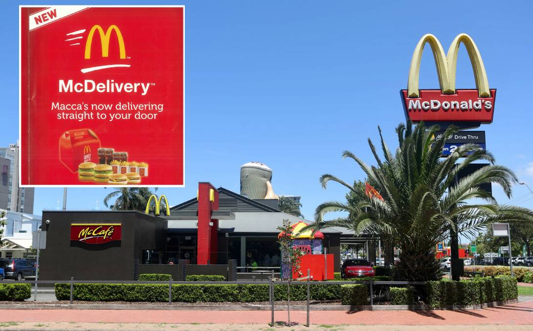 You can now get McDonald’s home delivered in Wollongong