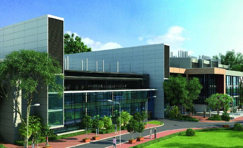 At the forefront: An artist's impression of UOW's $80 million Molecular Horizons research centre.