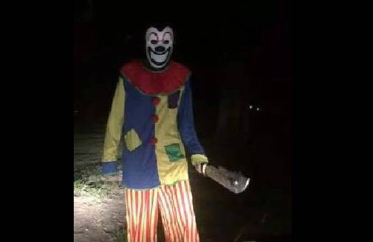 Pictures: Clown Sightings Australia, Facebook 
