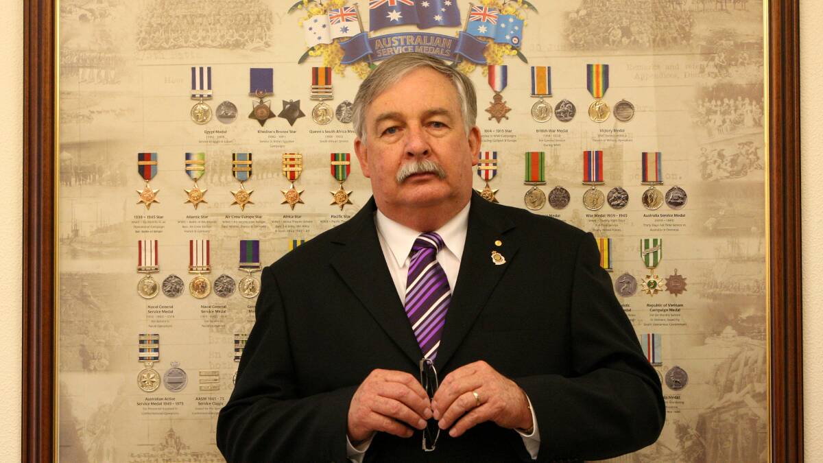 Former NSW RSL president Don Rowe. Picture: Peter Rae