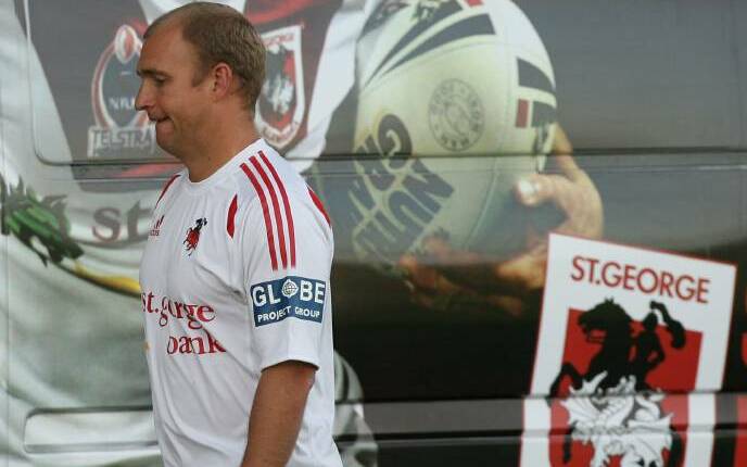 FOND MEMORIES: Nathan Brown spent 17 years with the Dragons, as both a player and a coach.