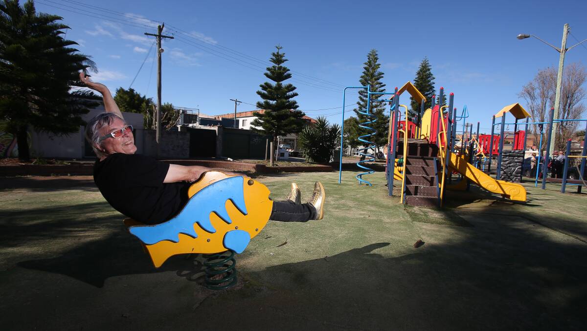 The Port Kembla playground at Allen Street. Picture: ROBERT PEET