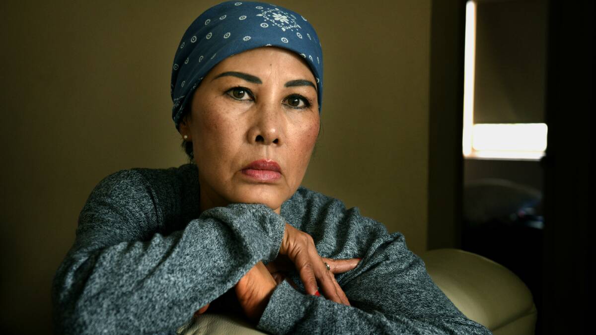 Mr Zakhariev's mother, Anne Ngo, pictured at home in Balmain, visited her son in prison earlier this year despite being treated for stage four cancer. Photo: Steven Siewert