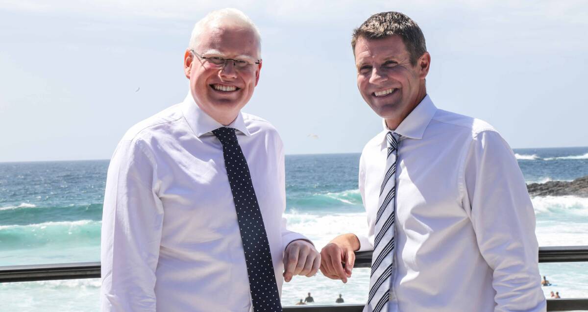 Lasting legacy: Parlimentary Secretary for the Illawarra Gareth Ward said he was saddened by Premier Mike Baird's decision to resign, but claimed he had left his mark on the state - and on the region. Picture: Georgia Matts 