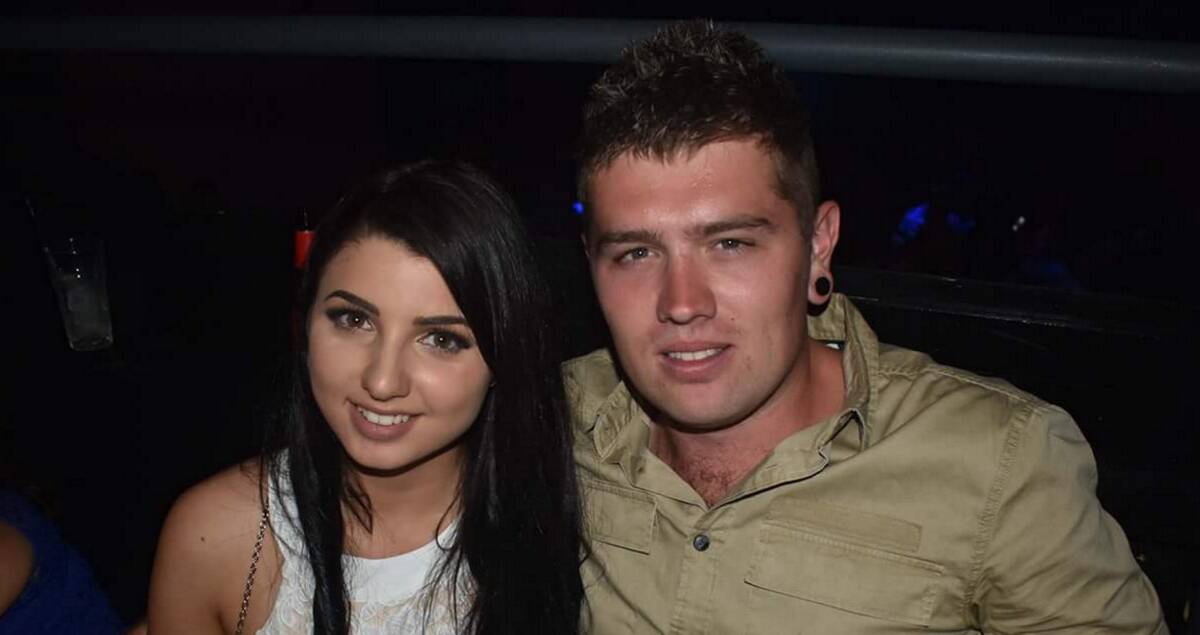 FAREWELL: Luke Rice, who was killed while jetskiing on Monday, has been farewelled by his fiancee Zoe Sloane. The pair were due to wed on February 4. Picture: Lonnies Niteclub