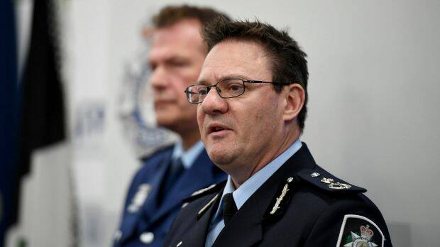 Australian Federal Police Deputy Commissioner Michael Phelan at a press conference in Sydney on Friday.  Photo: Supplied
