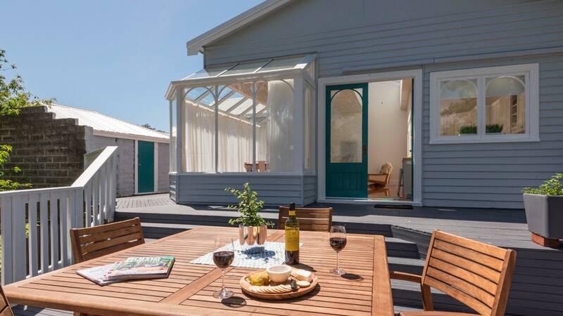 Enjoy some local cheese and wine on the deck and breathe in that crisp Tasmanian air. 