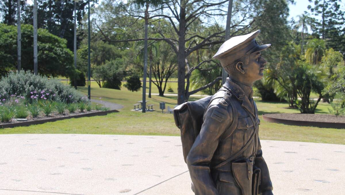 The Duncan Chapman Memorial … a fitting tribute to the first Australian shore at Gallipoli.
