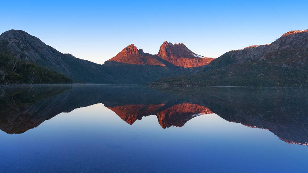 Don't be fooled; there's only one Cradle Mountain - not that you'd know it from the view at Dove Lake. 