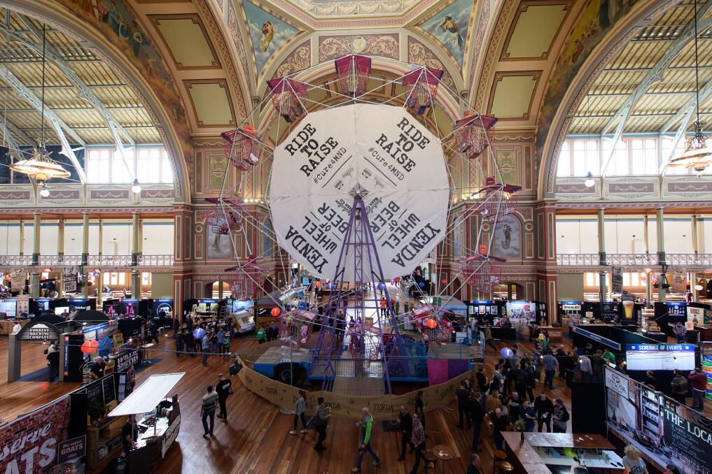 GABS may be the only festival to boast an actual Ferris wheel - indoors.