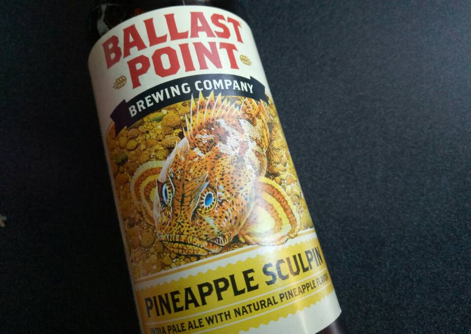 BEAR’S BEER BLOG – Ballast Point Pineapple Sculpin