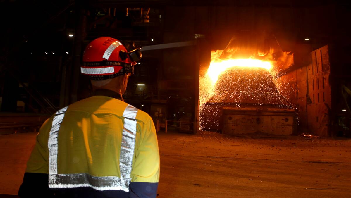 The debate on steel procurement reached the floor of the NSW Parliament on Thursday afternoon. Picture: Sylvia Liber