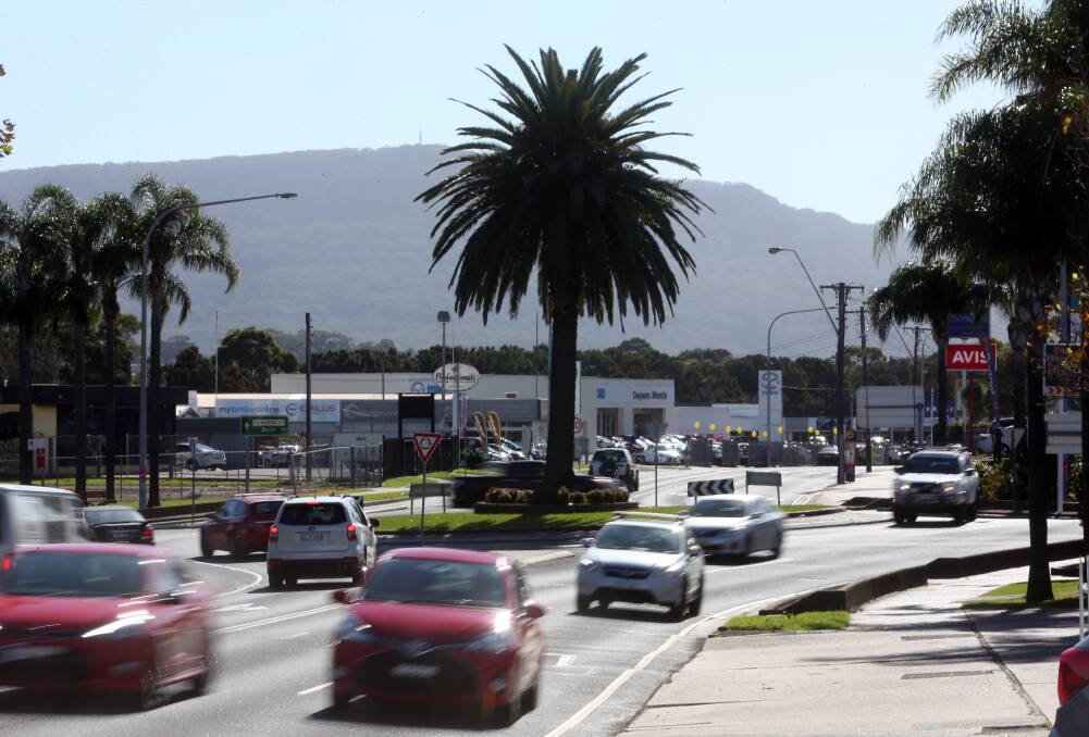 Gilligan's Island will be replaced with a set of traffic lights as part of Wollongong City Council's long-term traffic management plan for the CBD. Picture: Robert Peet