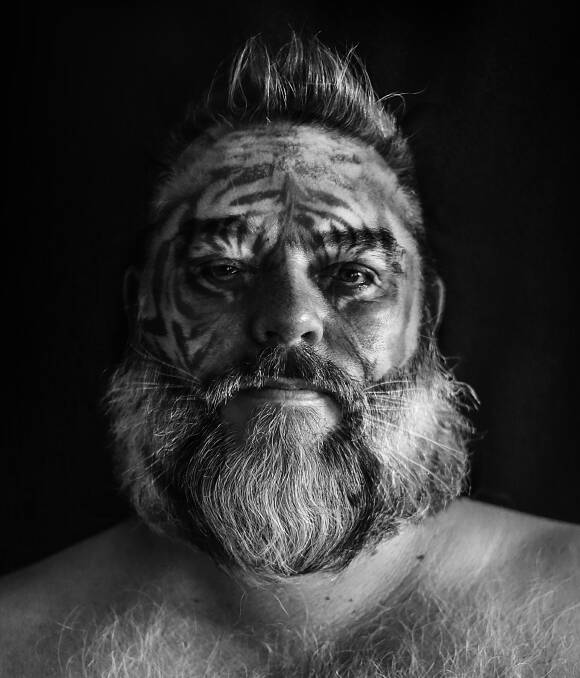 Lajos Hamers plays the role of The Tiger in the Wollongong Workshop Theatre production Bengal Tiger in the Baghdad Zoo. Picture: Emma Korhonen