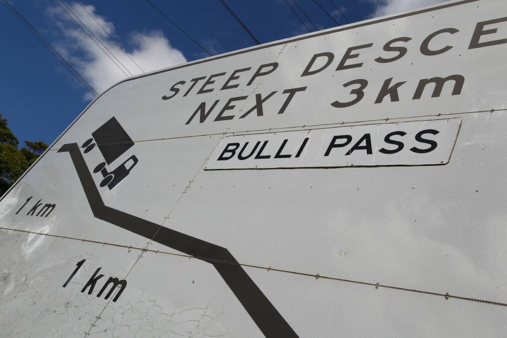 The closure of Bulli Pass is the right time to stop trucks using it, according to one resident.