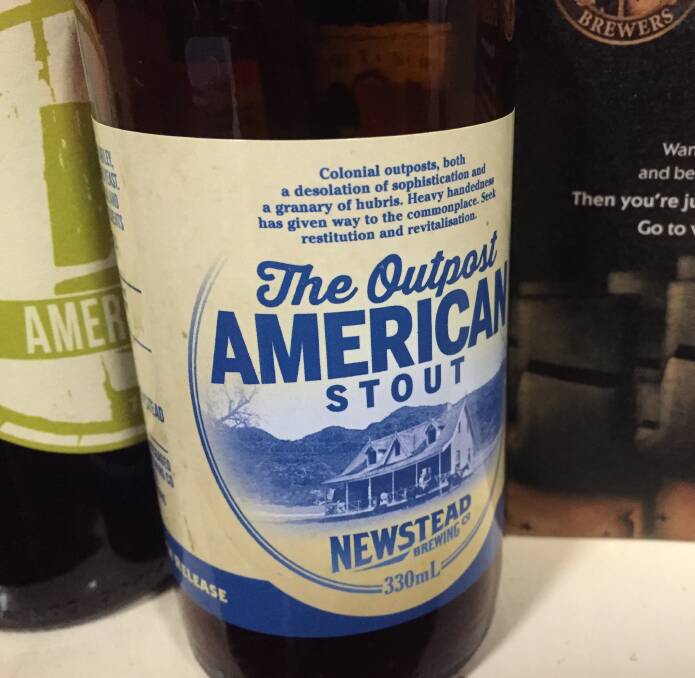 BEAR’S BEER BLOG – The Outpost American stout