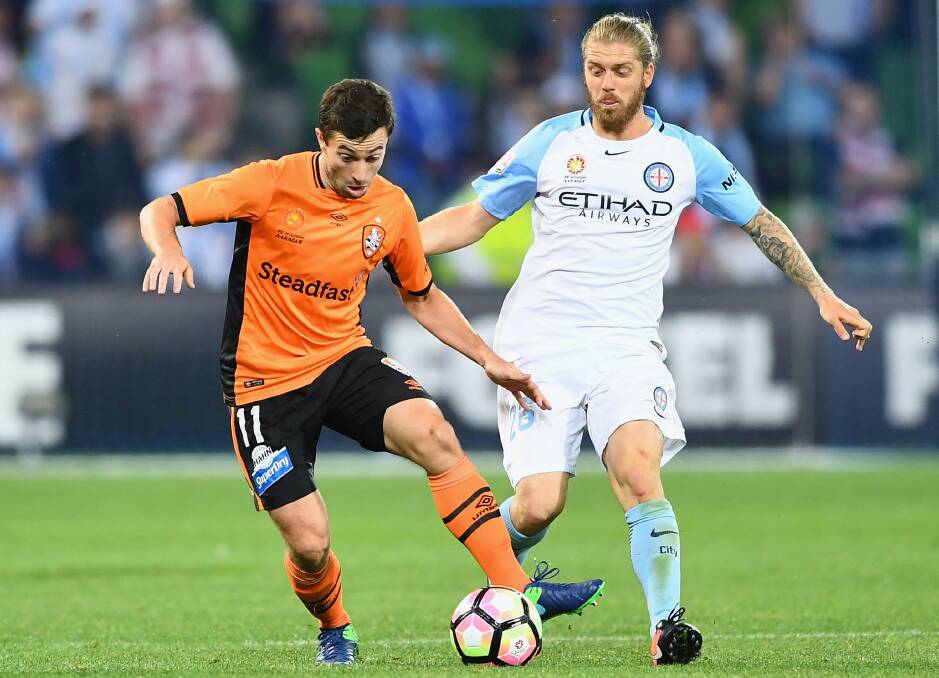 Highlights from the round nine A-League match between Melbourne City and Brisbane Roar at AAMI Park on December 3. Photos: Quinn Rooney/Getty Images