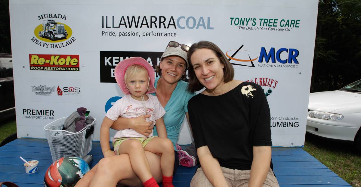 Annina Miller and Liana Miller with Lia Gasparro.