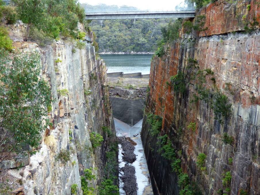 Reader's pick: Woronora Dam spillway by Mike Morphett. Send us your photo to letters@illawarramercury.com.au or post to our facebook page.

