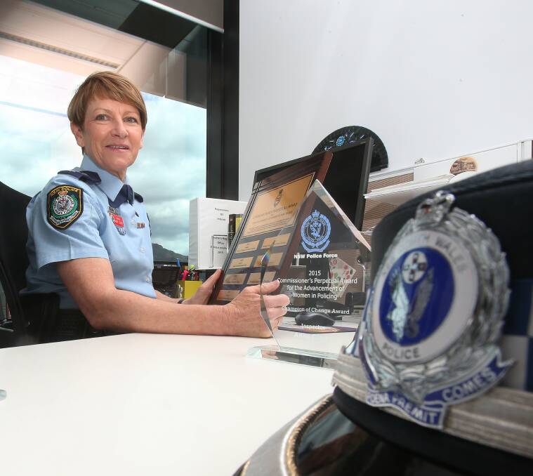 Commissioner's nod: Inspector Anne Clarke recognised for her work. Picture: Robert Peet 