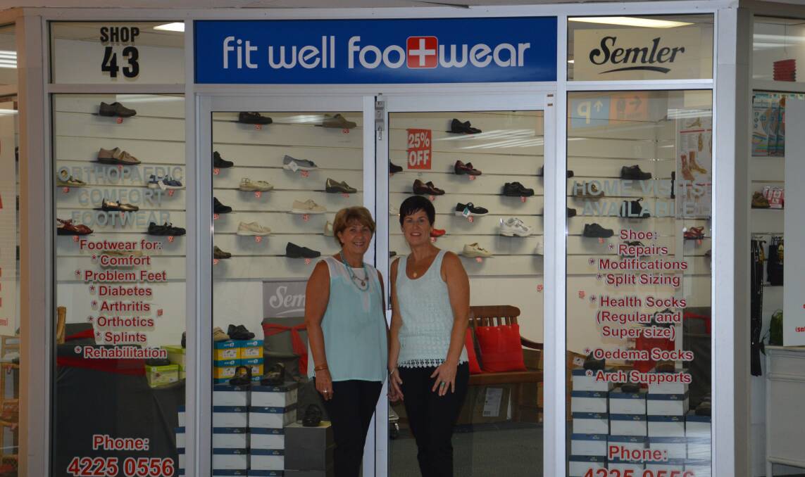 Great service: Talk to the staff for all your specific footwear at Fit Well Footwear in Piccadilly Centre. Feel what comfort is like with shoes that fit you properly.