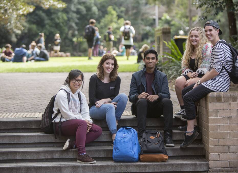 Students at University of Wollongong campus:  While studying at UOW College you get all the privileges and advantages of students studying at UOW.
