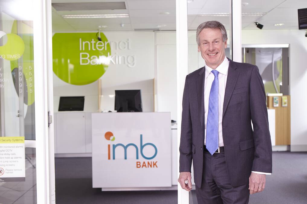 IMB Bank CEO Mr Ryan.