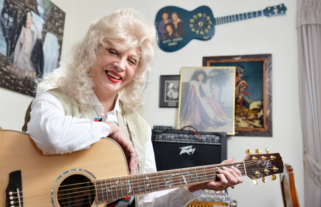 LEGEND: Jean Stafford has been performing at Tamworth for decades. Picture: Brodie Weeding
