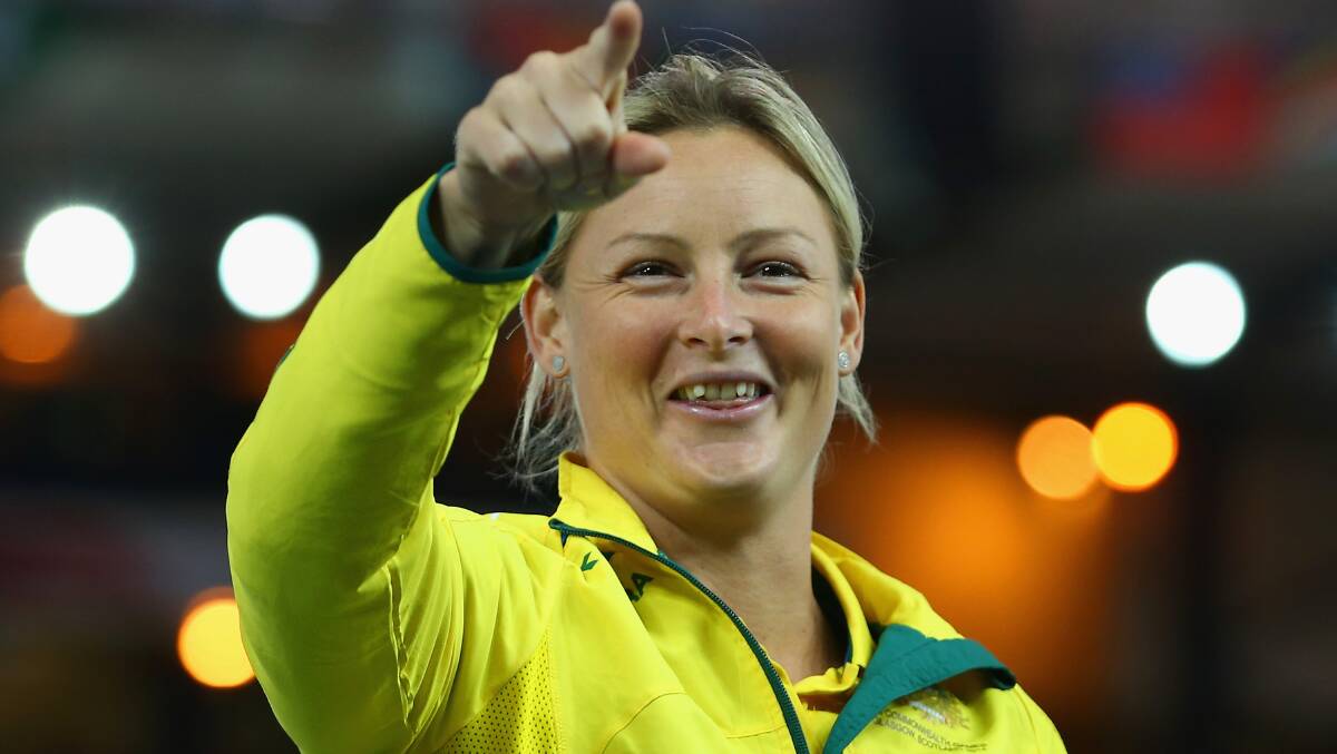 Kim Mickle, at the Commonwealth Games in 2014. Photo: Getty Images