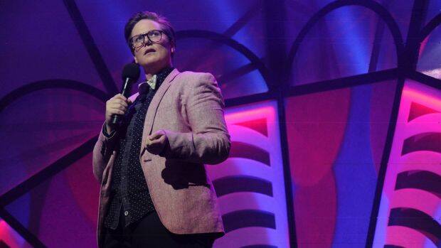 Gadsby performs at 2016's Melbourne International Comedy Festival. Photo: Supplied
