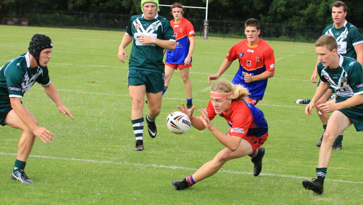 Try-time: The Illawarra South Coast U18s were victorious.