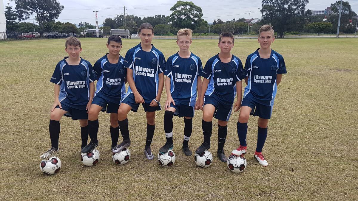 Japan bound: Students from Illawarra Sports High School will travel to Japan to contest the One Nation Cup in May. Picture: Daniel Naumovski.
