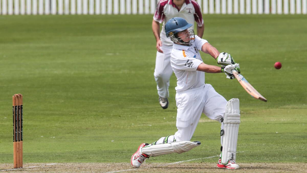 Dominant start: Mitch McCrae has emerged as one of the best batsmen in the Illawarra cricket competition. Picture: Adam McLean
