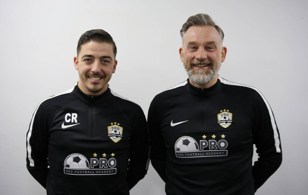 New partnership: Experienced coaches Carlos Roca (left) Lee Waddington. Picture: IFA.