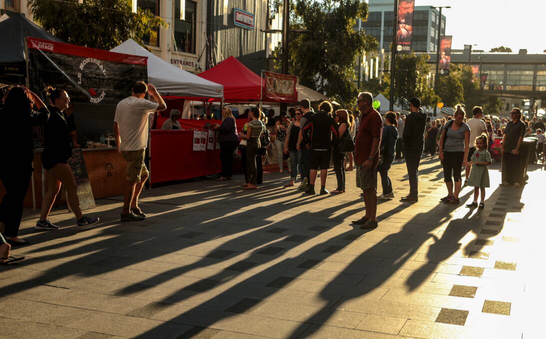 Changing markets: Thursday night's Eat Street Markets could be in for a shake-up as Wollongong City Council moves to formalise its licence agreement. 
