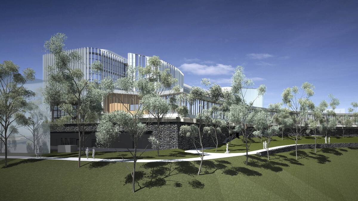 An artist's impression of the Shellharbour Civic Centre.